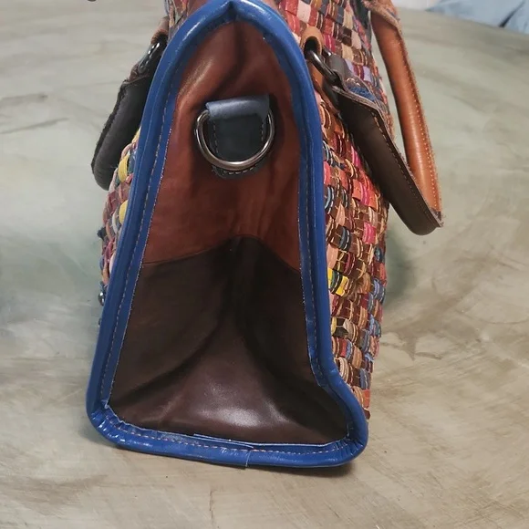 Multicolor leather purse - Picture 6 of 10